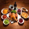 Pute in Thanksgivingzubereitung